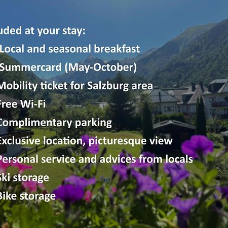 Pension Monika, Your B&B Including Summercard Kaprun Exteriör bild